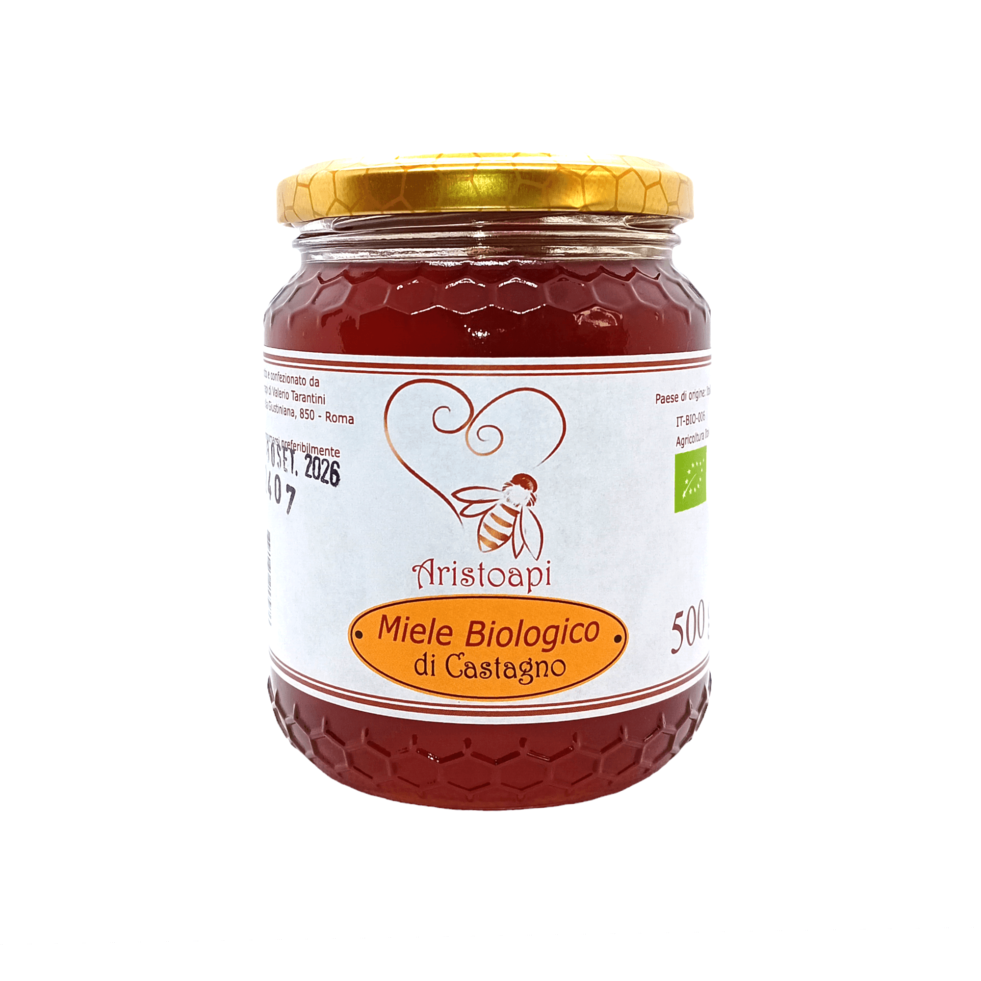 Miele Biologico di Castagno 500g