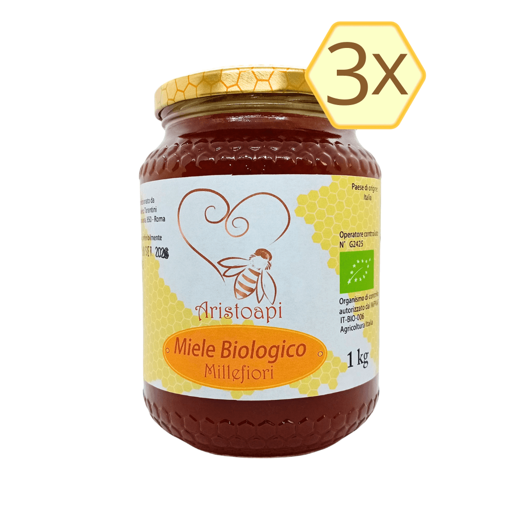 3 x Miele Millefiori Bio 1kg - immagine 2