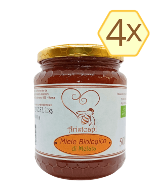 4x Miele Biologico di Melata 500g