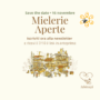 Locandina evento Mielerie Aperte 2025 da Aristoapi con illustrazione miele e invito a visitale la mieleria a Roma